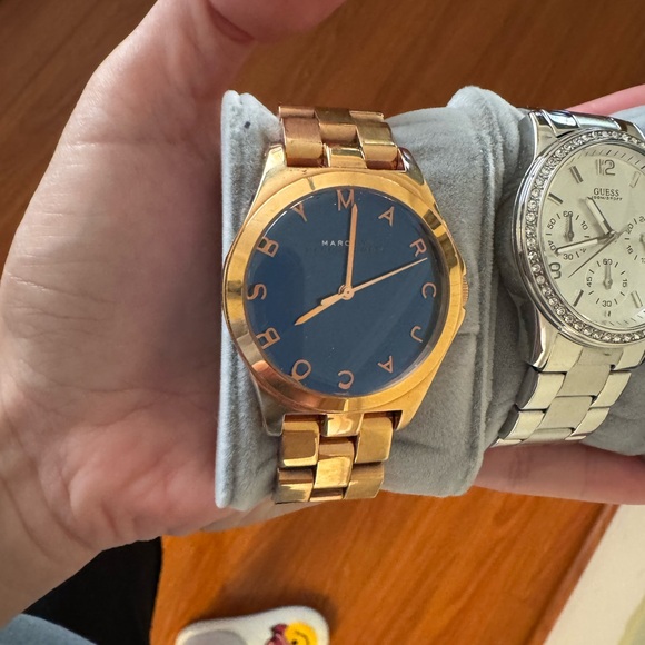 3 Watch Set - Blue, Silver, Rose Gold - Picture 2 of 10